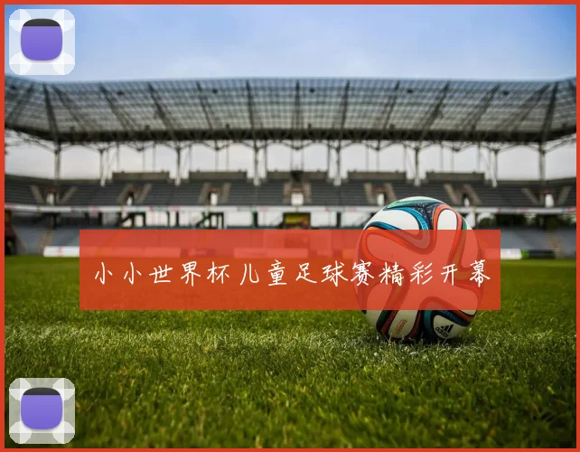 小小世界杯儿童足球赛精彩开幕