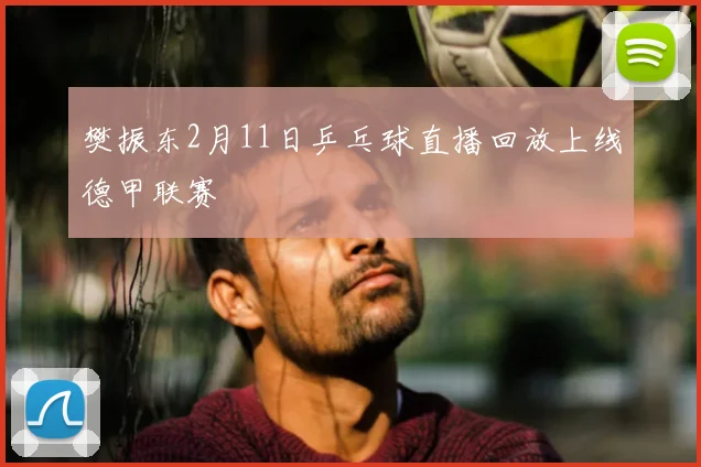樊振东2月11日乒乓球直播回放上线德甲联赛