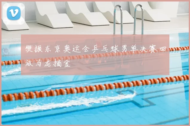 樊振东京奥运会乒乓球男单决赛回放马龙摘金